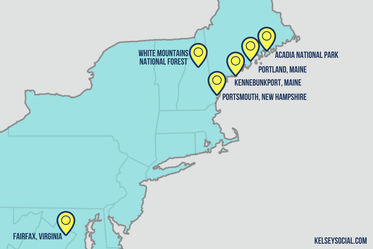 The “river of heaven”, the “ganges of the sky”, the “vía láctea.” all are names for what we call our home galaxy, the milky way. Road Tripping To Acadia National Park White Mountain National Forest A Complete Itinerary Kelsey Social