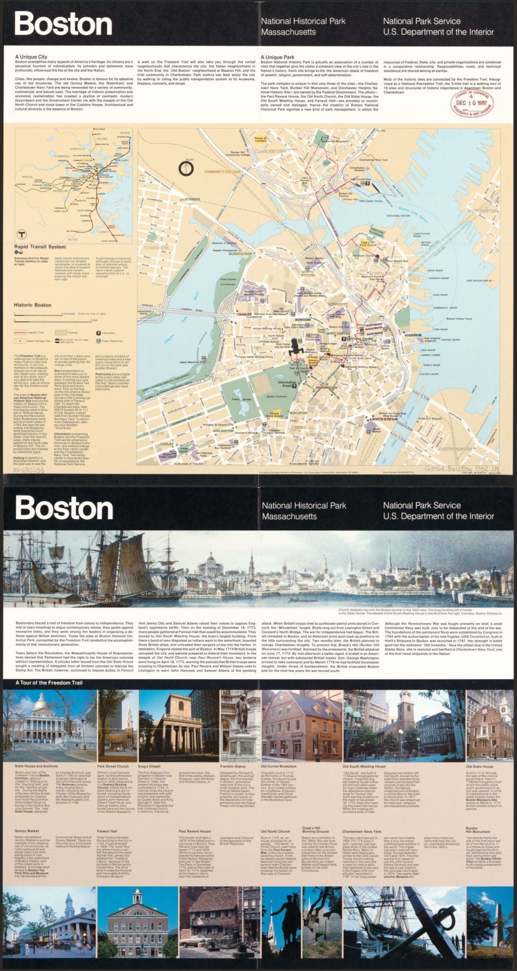 National Park Service Freedom Trail Tour&nbsp;Boston