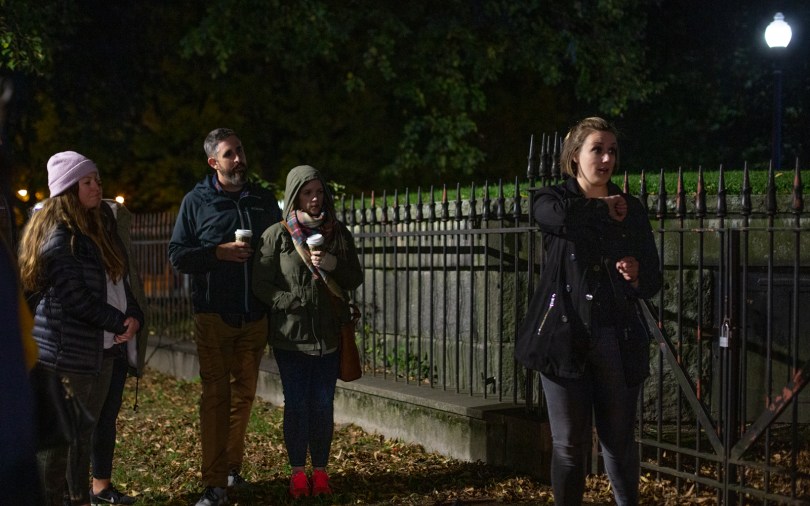 We'll cover mature topics on this tour. Walk On The Dark Side A Behind The Scenes Look At One Of Boston S Best Ghost Tours Boston University News Service