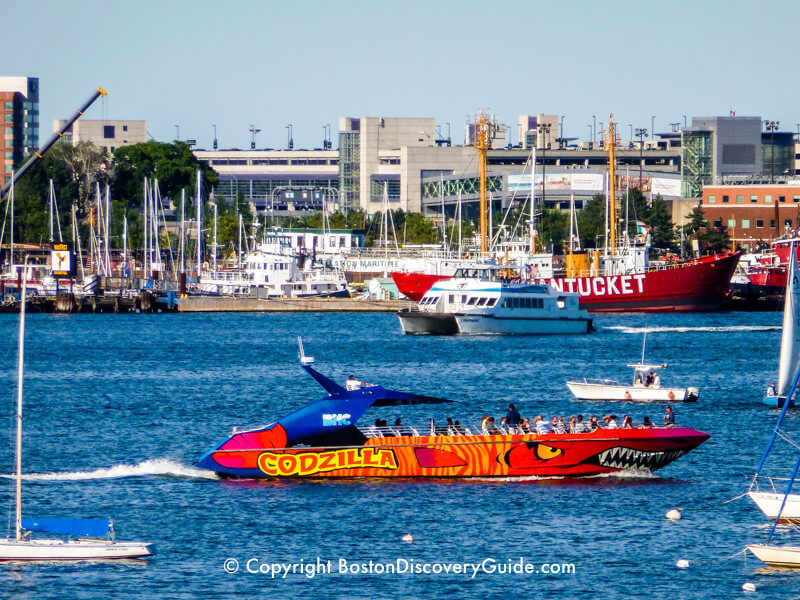 Amazing Boston Speed Boat Rides Packages