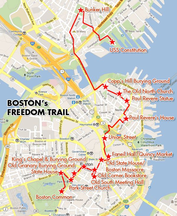 Exploring Where Does The Boston Freedom Trail Start&nbsp;Package